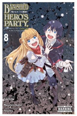 Banished from the Hero's Party, I Decided to Live a Quiet Life in the Countryside, Vol. 8 (manga): Volume 8 (BANISHED FROM HERO PARTY QUIET COUNTRYSIDE GN) - Zappon [KSIĄŻKA]