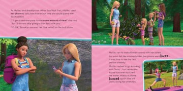 Barbie Camping Adventure Picture Book: Brand New Summer Camping Storybook, the perfect gift for Barbie fans, based on the It Takes Two Netflix series [KSIĄŻKA]