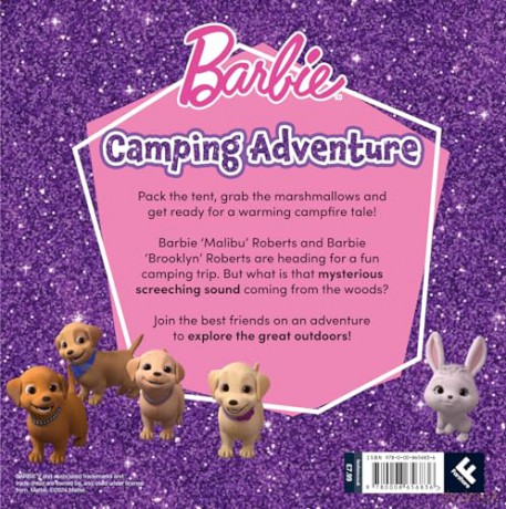 Barbie Camping Adventure Picture Book: Brand New Summer Camping Storybook, the perfect gift for Barbie fans, based on the It Takes Two Netflix series [KSIĄŻKA]