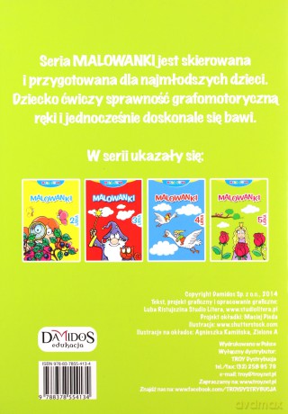 Malowanki 5-Latka [KSIĄŻKA]