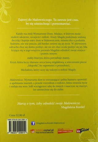Malownicze Wymarzony Dom - Magdalena Kordel [KSIĄŻKA]