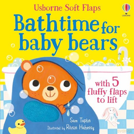 Bathtime for Baby Bears (Soft Flap Books) - Sam Taplin [KSIĄŻKA]