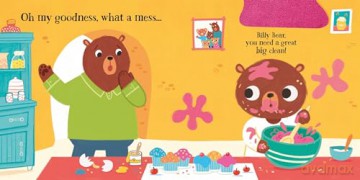 Bathtime for Baby Bears (Soft Flap Books) - Sam Taplin [KSIĄŻKA]