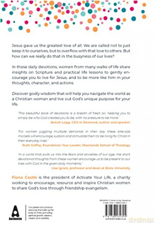 Be: Godly Wisdom to Live By - 365 Devotions for Women (Hardback) Inspirational Gift Idea - Fiona Castle [KSIĄŻKA]