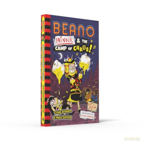 Beano Minnie and the Camp of Chaos: Book 9 in the funny official Beano illustrated series for children - perfect for kids aged 7, 8, 9 and 10 - brand new for summer 2024 (Beano Fiction) - Beano Studios Et Al [KSIĄŻKA]