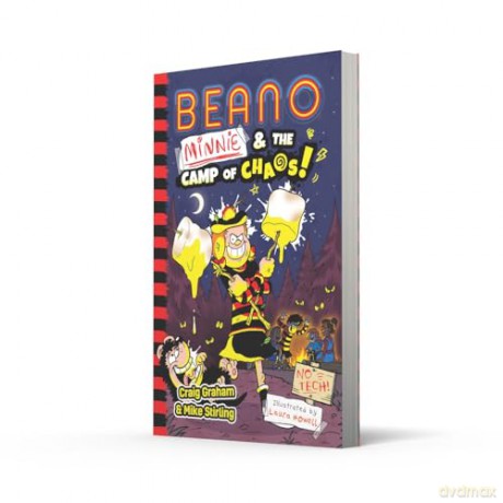 Beano Minnie and the Camp of Chaos: Book 9 in the funny official Beano illustrated series for children - perfect for kids aged 7, 8, 9 and 10 - brand new for summer 2024 (Beano Fiction) - Beano Studios Et Al [KSIĄŻKA]