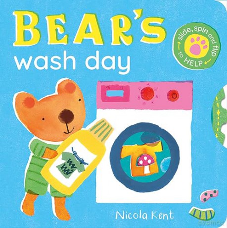 Bear's Wash Day (Busy Chores for Little Paws, 1) [KSIĄŻKA]