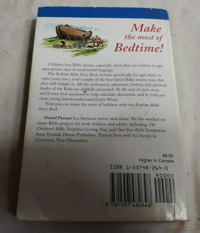 Bedtime Bible Story Book: 365 Read-aloud Stories from the Bible - Daniel Partner [KSIĄŻKA]