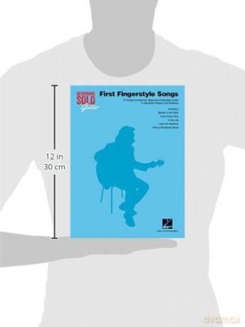 Beginning Solo Guitar: First Fingerstyle Songs: 15 Songs Arranged for Beginning Fingerstyle Guitar in Standard Notation and Tablature [KSIĄŻKA]