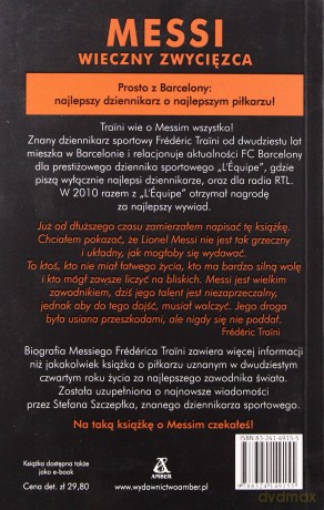 Messi Wieczny Zwycięzca - Frederic Traini [KSIĄŻKA]