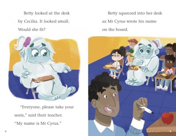 Betty the Yeti and the First Day of School - Mandy R. Marx [KSIĄŻKA]