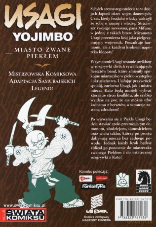 Miasto Zwane Piekłem Usagi Yojimbo Tom 21 [KSIĄŻKA]