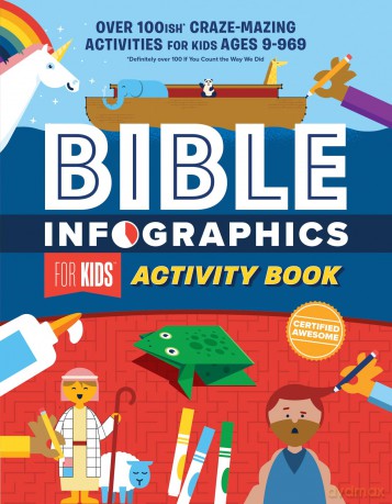 Bible Infographics for Kids Activity Book: Over 100-ish Craze-Mazing Activities for Kids Ages 9 to 969 [KSIĄŻKA]