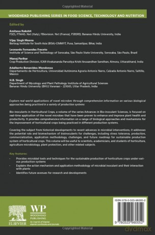 Bio-inoculants in Horticultural Crops: Advances in Bio-inoculant, Volume 3 (Woodhead Publishing in Food Science, Technology and Nutrition, 3) - Amitava Rakshit [KSIĄŻKA]