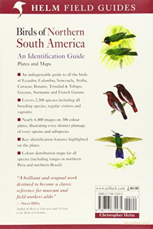 Birds of Northern South America: Plates and Maps: v. 2 (Helm Field Guides) - Robin Redstall [KSIĄŻKA]