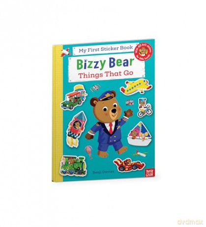Bizzy Bear: My First Sticker Book: Amazing Adventures [KSIĄŻKA]