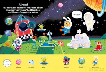 Bizzy Bear: My First Sticker Book: Amazing Adventures [KSIĄŻKA]