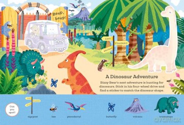 Bizzy Bear: My First Sticker Book: Amazing Adventures [KSIĄŻKA]