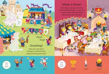 Bizzy Bear: My First Sticker Book: Amazing Adventures [KSIĄŻKA]