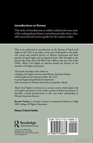 Black Civil Rights in America (Introductions to History) - Verney Kevern [KSIĄŻKA]