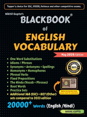 BlackBook of English Vocabulary - Nikhil Gupta [KSIĄŻKA]