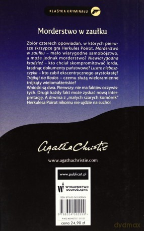 Morderstwo W Zaułku - Agata Christie [KSIĄŻKA]
