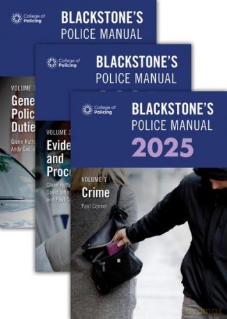 Blackstone's Police Manuals 2025 Three Volume Set - Paul Connor [KSIĄŻKA]