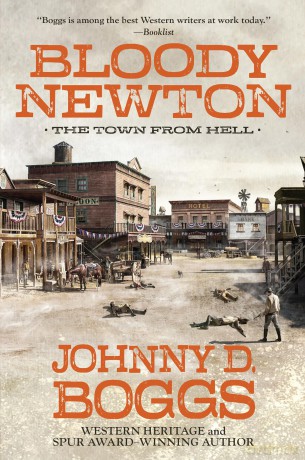 Bloody Newton - Johnny D. Boggs [KSIĄŻKA]