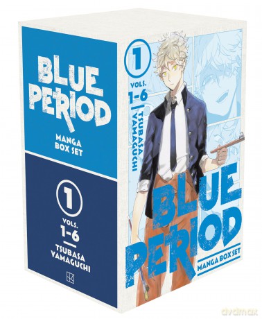 Blue Period Manga Box Set 1 (BLUE PERIOD BOX SET) - Tsubasa Yamaguchi [KOMIKS]
