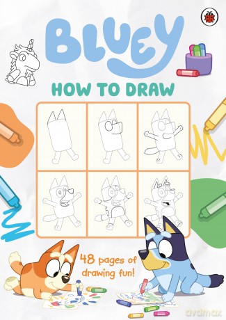 Bluey: How to Draw - Bluey [KSIĄŻKA]