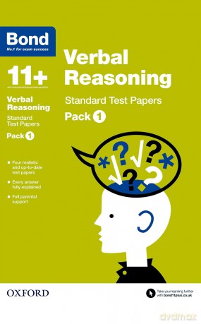 Bond 11+: Verbal Reasoning Standard Test Papers: Pack 1 [KSIĄŻKA]