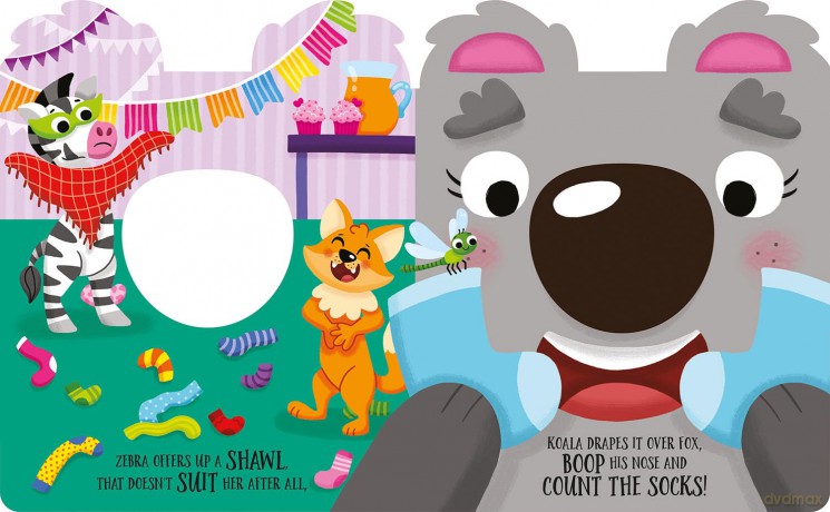 Boop Me! Cutie Koala (Boop Me! A squeaky nose series) - Claire Baker [KSIĄŻKA]