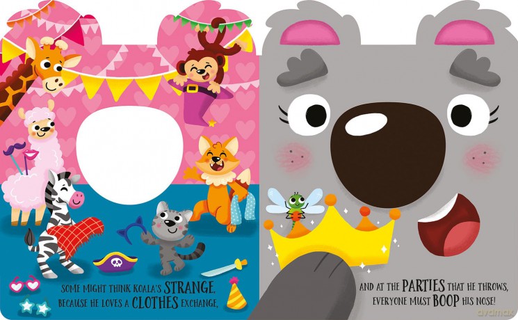 Boop Me! Cutie Koala (Boop Me! A squeaky nose series) - Claire Baker [KSIĄŻKA]