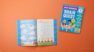 Brain Quest Math Workbook: 1st Grade (Brain Quest Math Workbooks) [KSIĄŻKA]