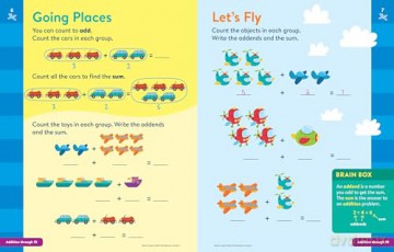 Brain Quest Math Workbook: 1st Grade (Brain Quest Math Workbooks) [KSIĄŻKA]