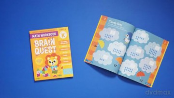 Brain Quest Math Workbook: Kindergarten (Brain Quest Math Workbooks) [KSIĄŻKA]
