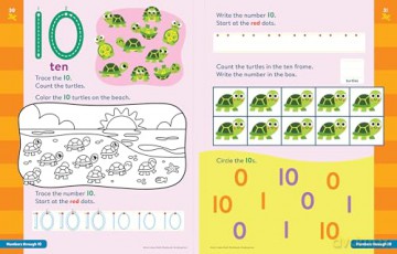 Brain Quest Math Workbook: Kindergarten (Brain Quest Math Workbooks) [KSIĄŻKA]