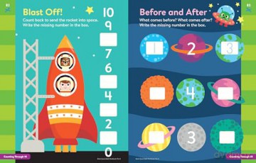 Brain Quest Math Workbook: Pre-Kindergarten (Brain Quest Math Workbooks) [KSIĄŻKA]