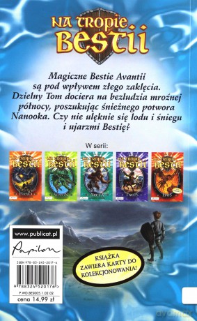 Nanook Śnieżny Potwór Na Tropie Bestii 5 - Adam Blade [KSIĄŻKA]