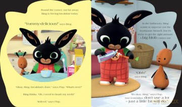 Brush with Bing!: Teach children about toothbrushing with Bing in this fantastic shaped board book! - Harpercollins Childr [KSIĄŻKA]