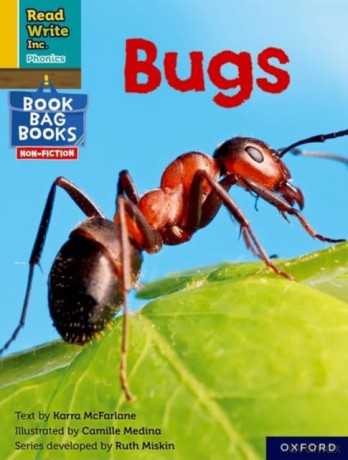Bugs (Yellow Set 5 NF Book Bag Book 3) (Read Write Inc. Phonics) [KSIĄŻKA]