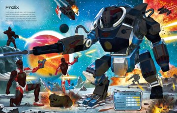 Build Your Own Aliens and Space Warriors Sticker Book (Build Your Own Sticker Book) - Simon Tudhope [KSIĄŻKA]