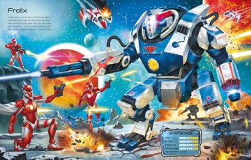 Build Your Own Aliens and Space Warriors Sticker Book (Build Your Own Sticker Book) - Simon Tudhope [KSIĄŻKA]