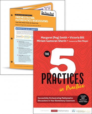 BUNDLE: Smith: The Five Practices in Practice Elementary + On-Your-Feet Guide to Orchestrating Mathematics Discussions: The Five Practices in Practice (On-Your-Feet-Guides) [KSIĄŻKA]