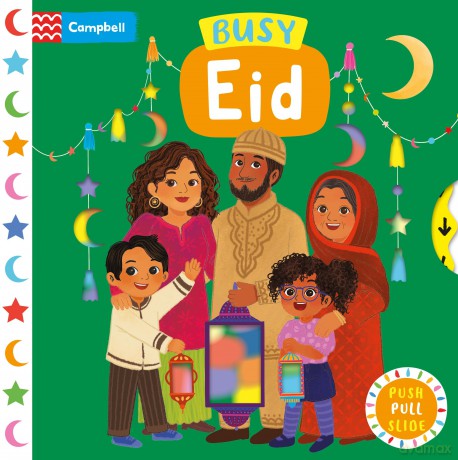 Busy Eid: The perfect gift to celebrate Ramadan and Eid with your toddler! (Campbell Busy Books, 62) - Campbell Books [KSIĄŻKA]