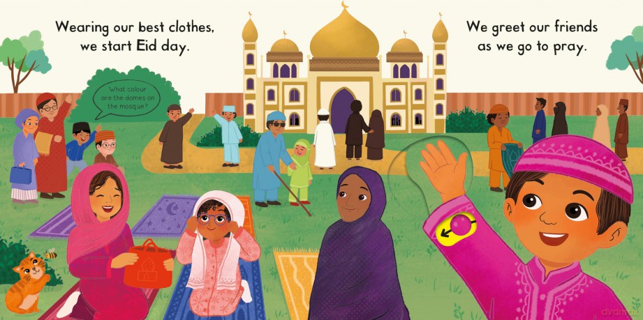 Busy Eid: The perfect gift to celebrate Ramadan and Eid with your toddler! (Campbell Busy Books, 62) - Campbell Books [KSIĄŻKA]