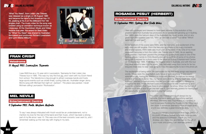 Calling All Nations - A Fan History of INXS [KSIĄŻKA]