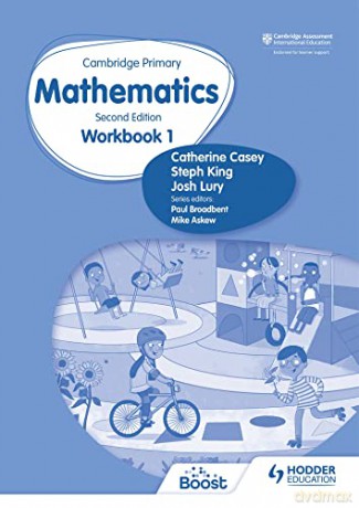 Cambridge Primary Mathematics Workbook 1 Second Edition: Hodder Education Group - Josh Lury Steph King [KSIĄŻKA]