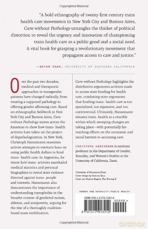 Care without Pathology: How Trans- Health Activists Are Changing Medicine - Christoph Hanssmann [KSIĄŻKA]