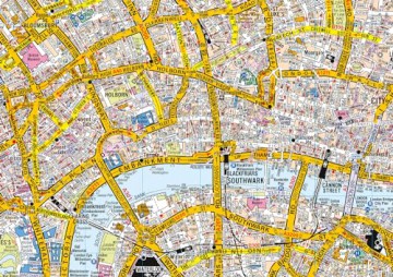 Central London A-Z Pocket Street Map
